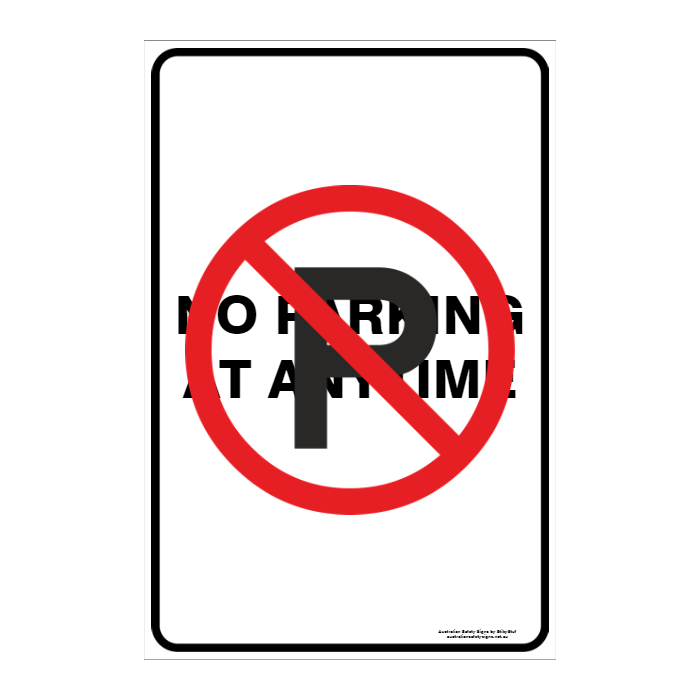 CUSTOM PARKING SIGN