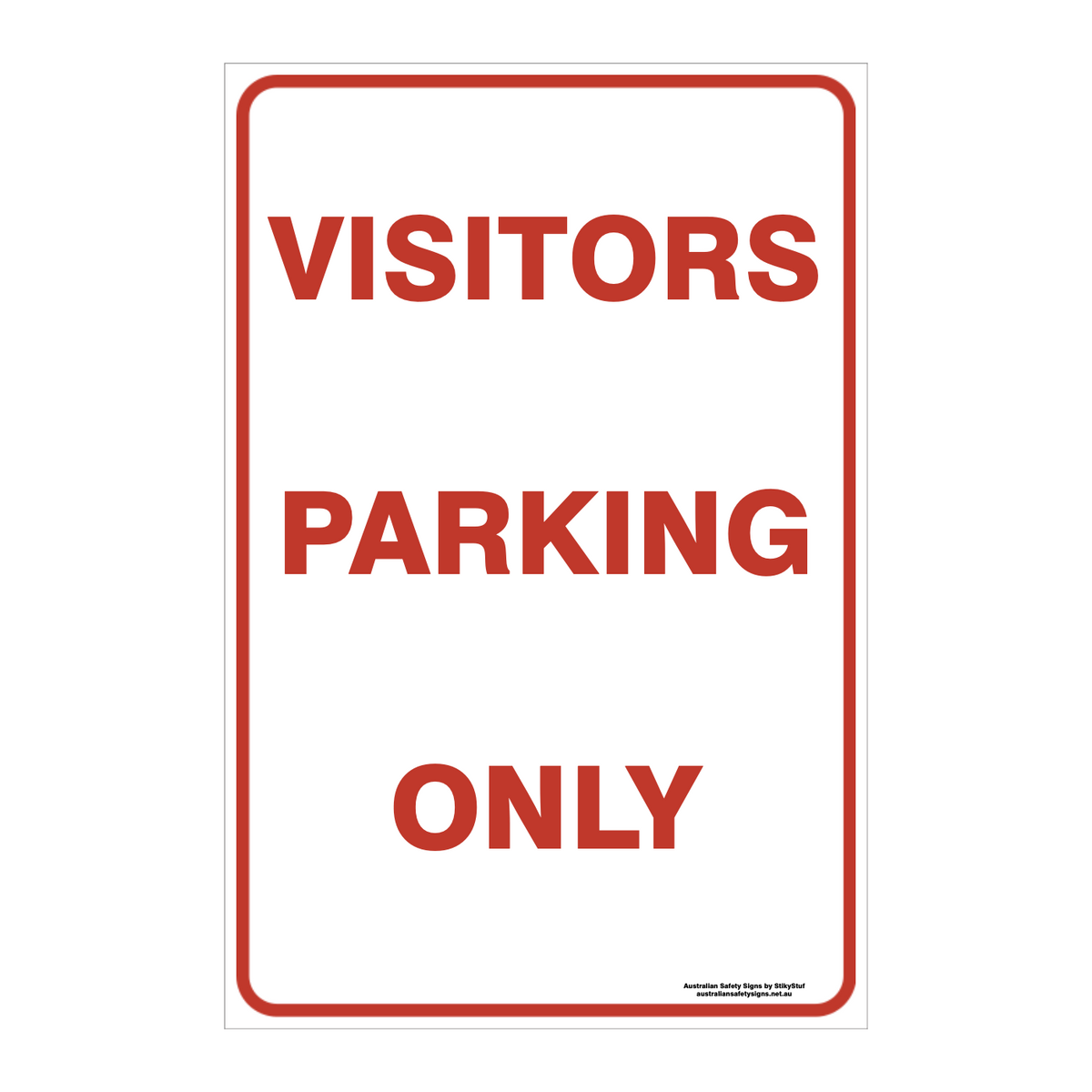 CUSTOM PARKING SIGN