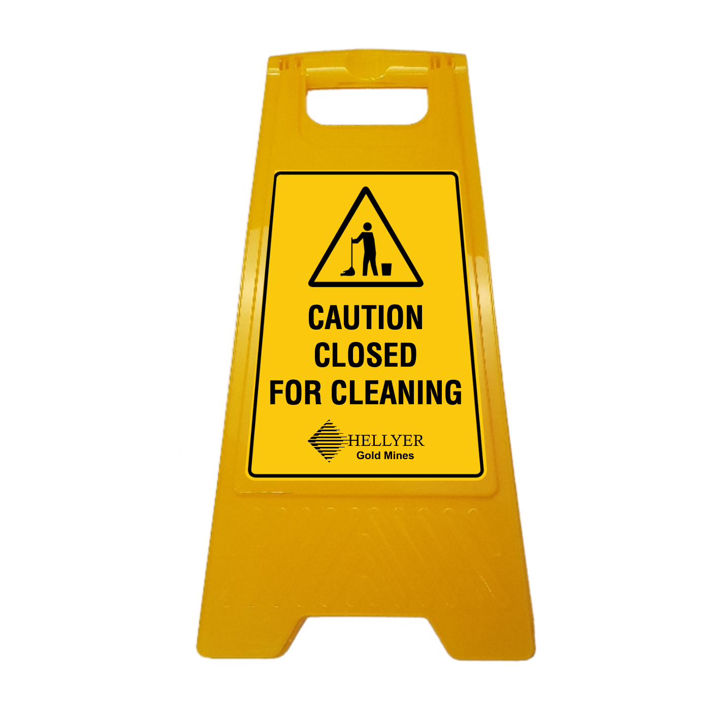 New CUSTOM Your Text Here A-Frame Floor Stand