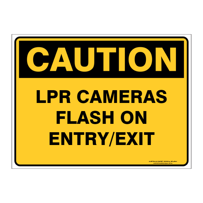 Custom Text Caution Sign