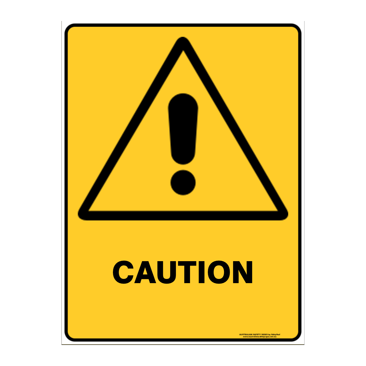 Warning Custom Text Sign