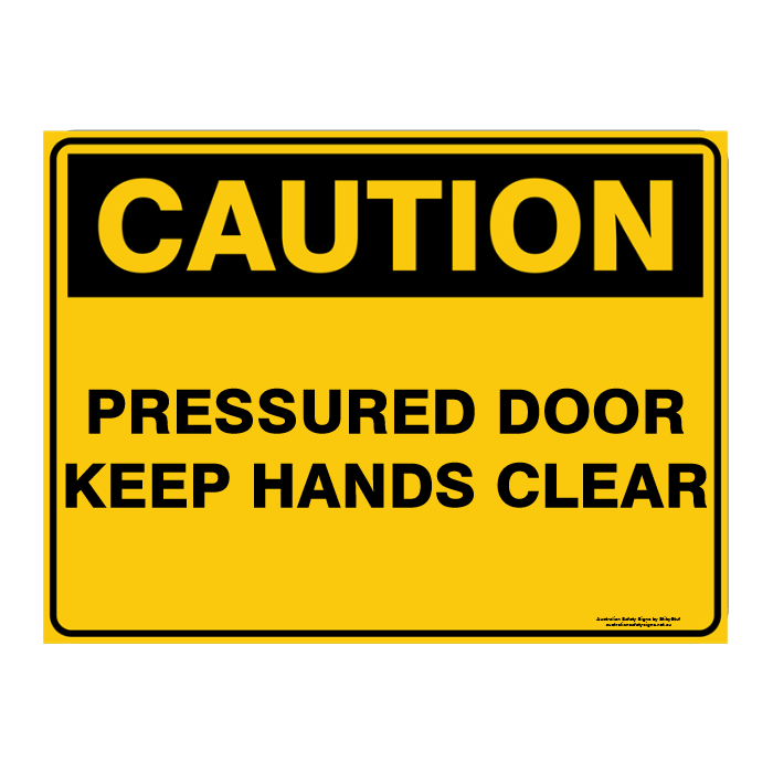 Custom Text Caution Sign