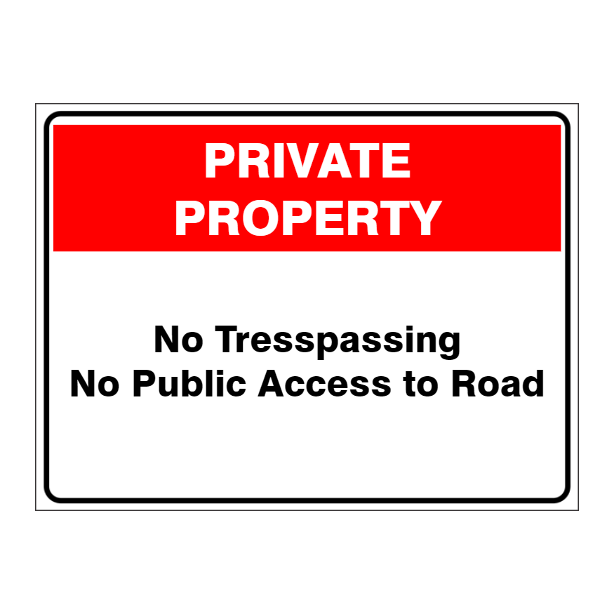 Custom general sign
