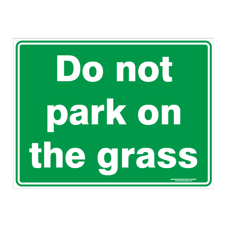 Custom Text Emergency Sign