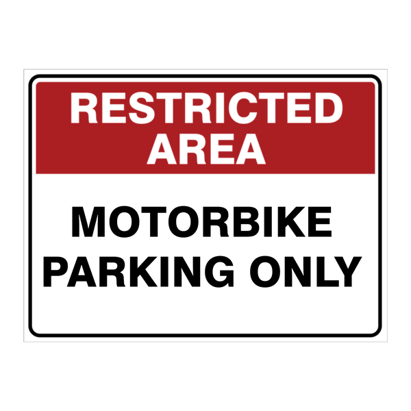 Custom Text Restricted Area Sign - Australian Safety Signs