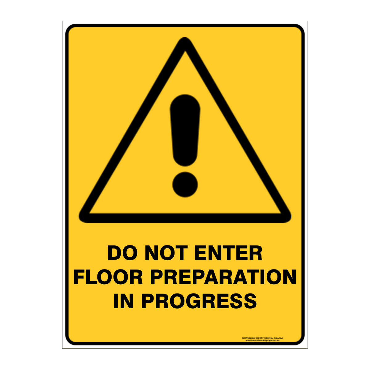 Warning Custom Text Sign