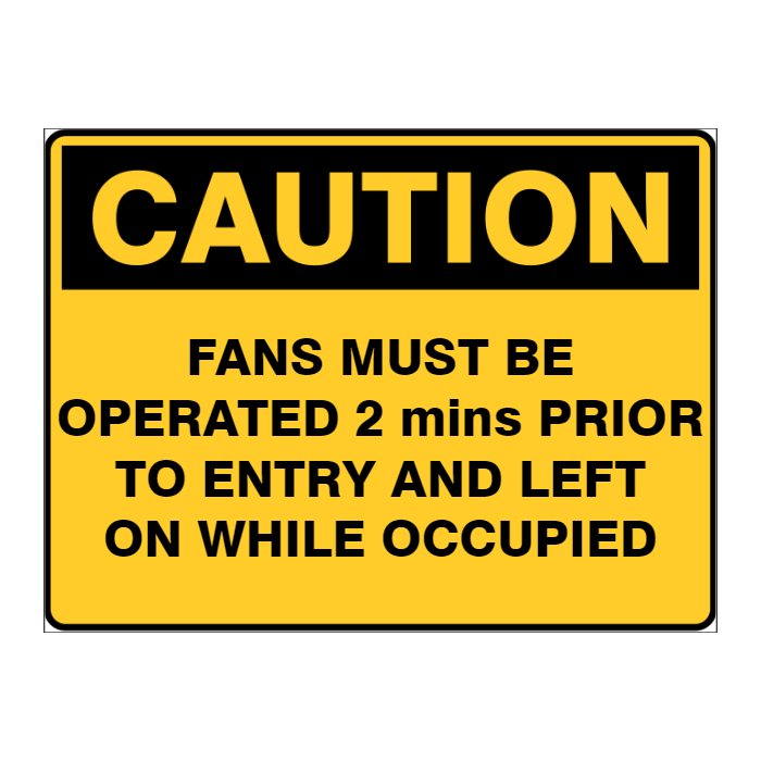 Custom Text Caution Sign