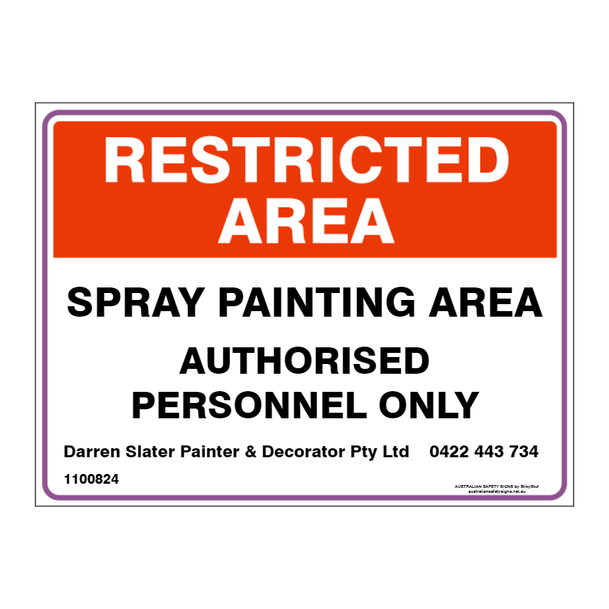Custom general sign