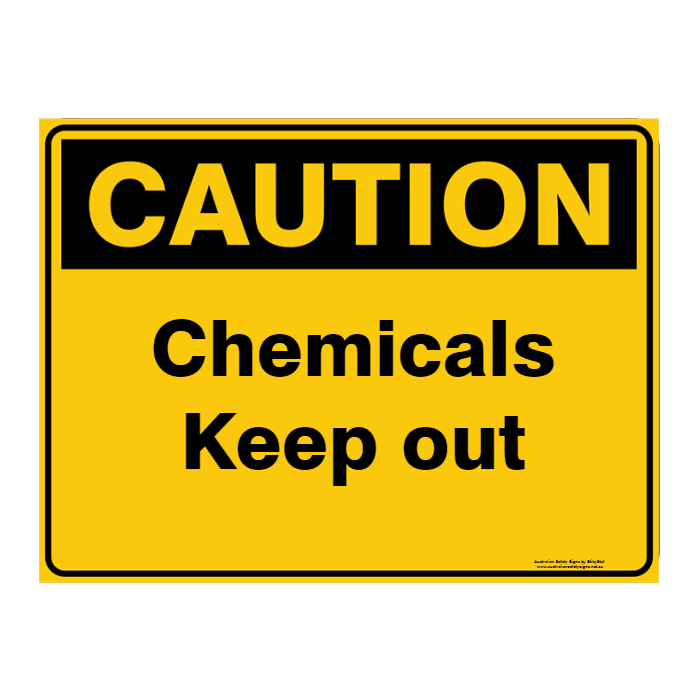 Custom Text Caution Sign