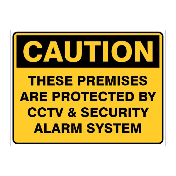 Custom Text Caution Sign