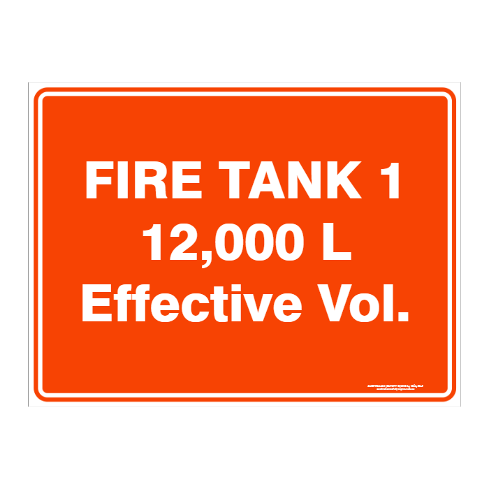 Custom Text Emergency Sign