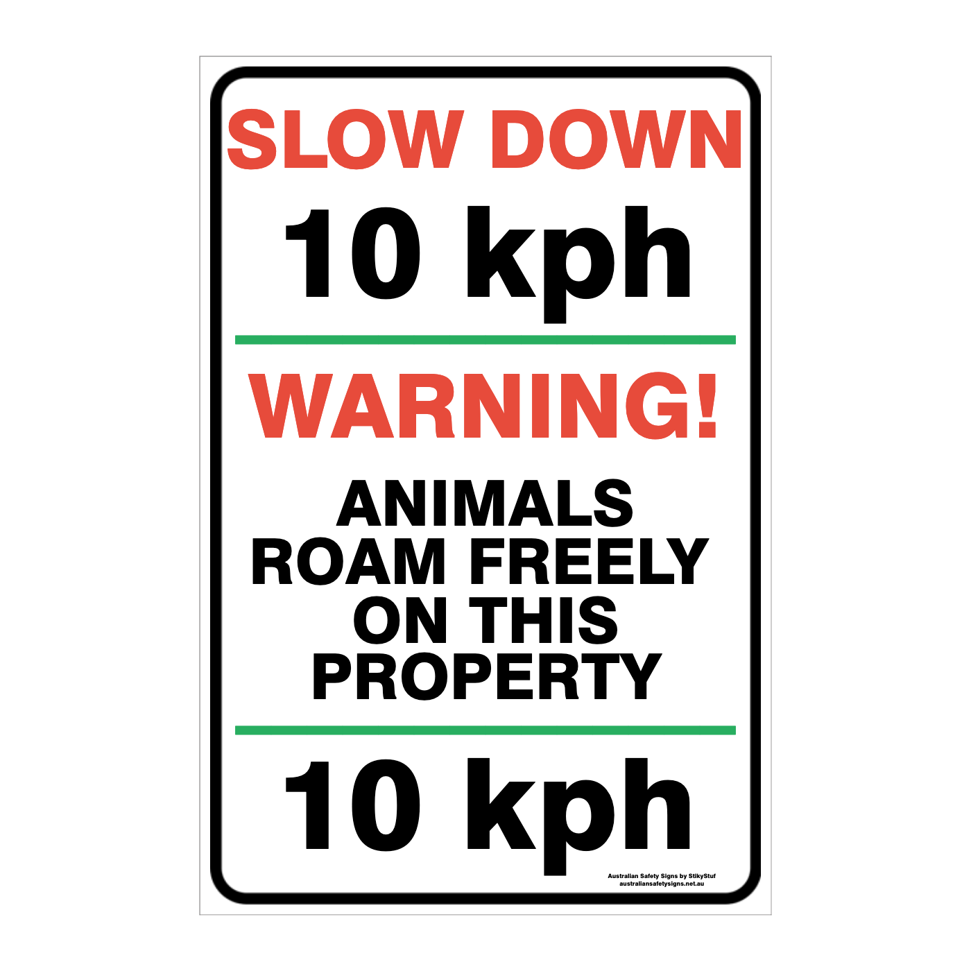 CUSTOM PARKING SIGN