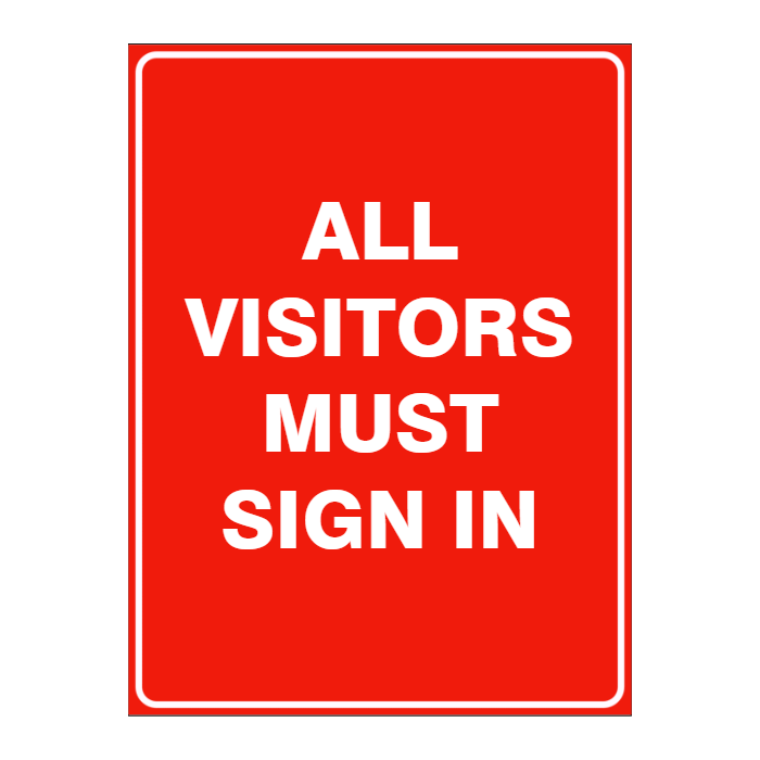 Custom Text Sign Portrait