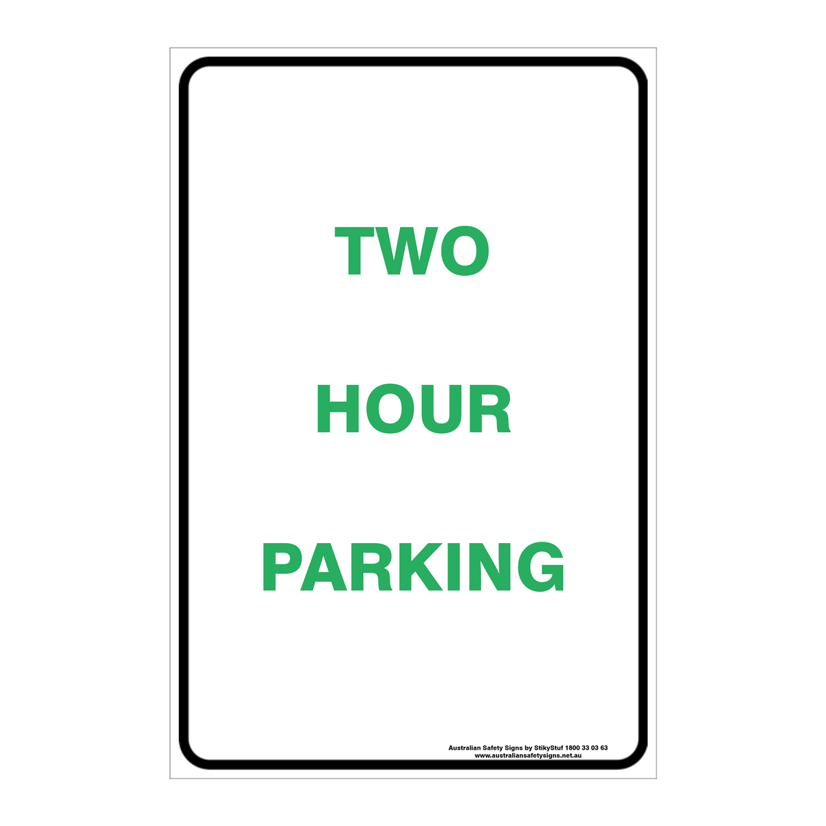 CUSTOM PARKING SIGN