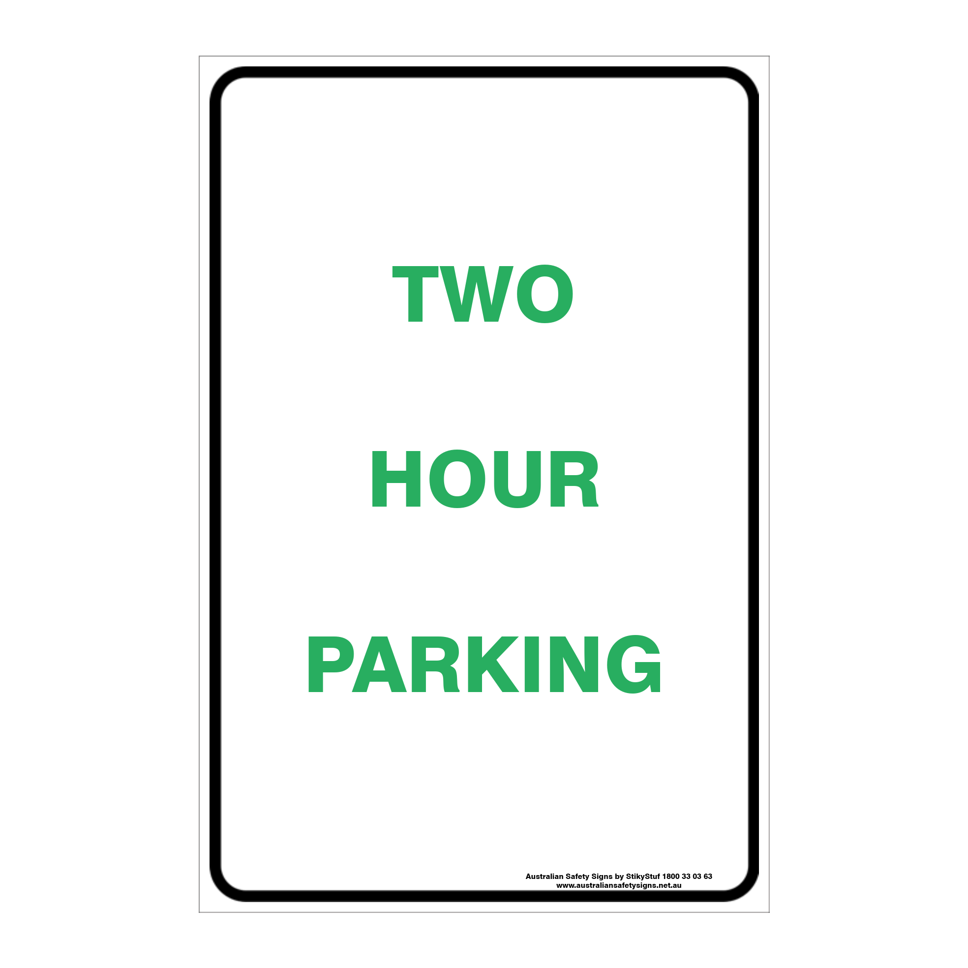 CUSTOM PARKING SIGN
