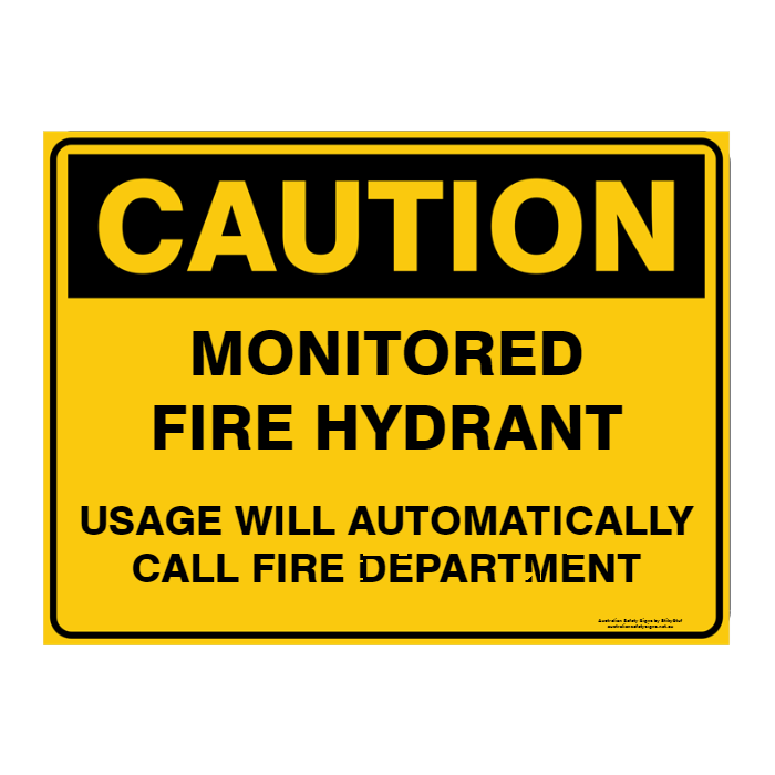 Custom Text Caution Sign