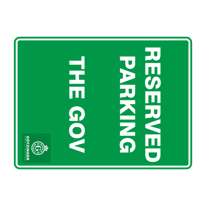 Custom Text Emergency Sign