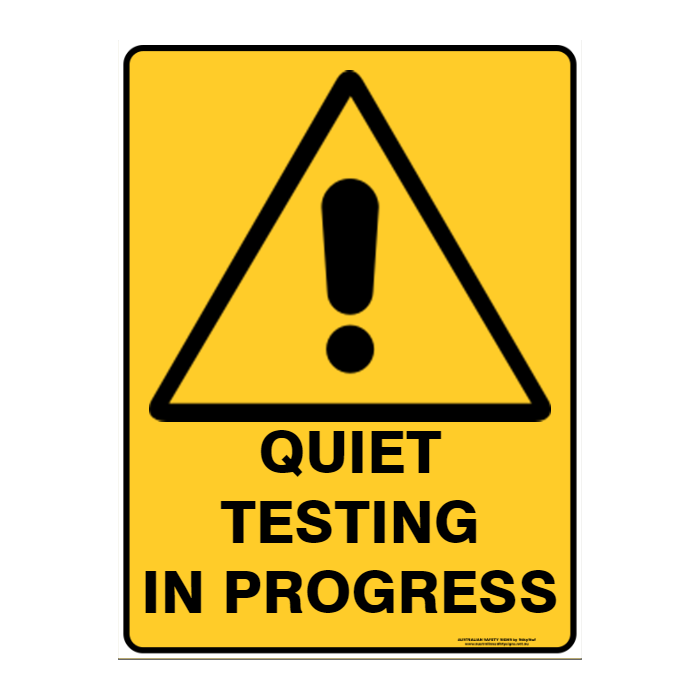 Warning Custom Text Sign