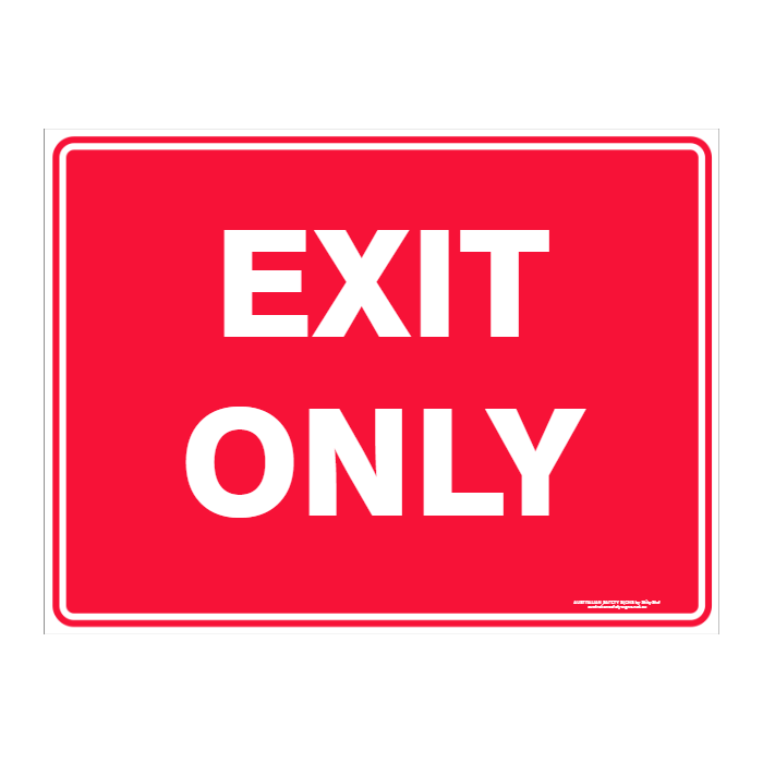 Custom Text Emergency Sign