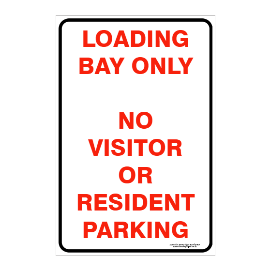 CUSTOM PARKING SIGN
