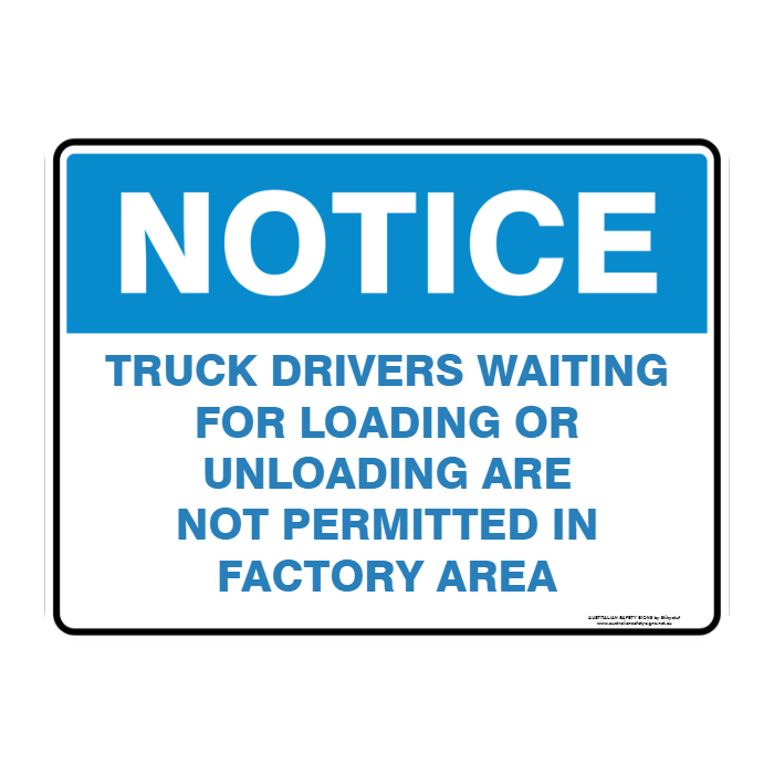 NOTICE CUSTOM TEXT SIGN