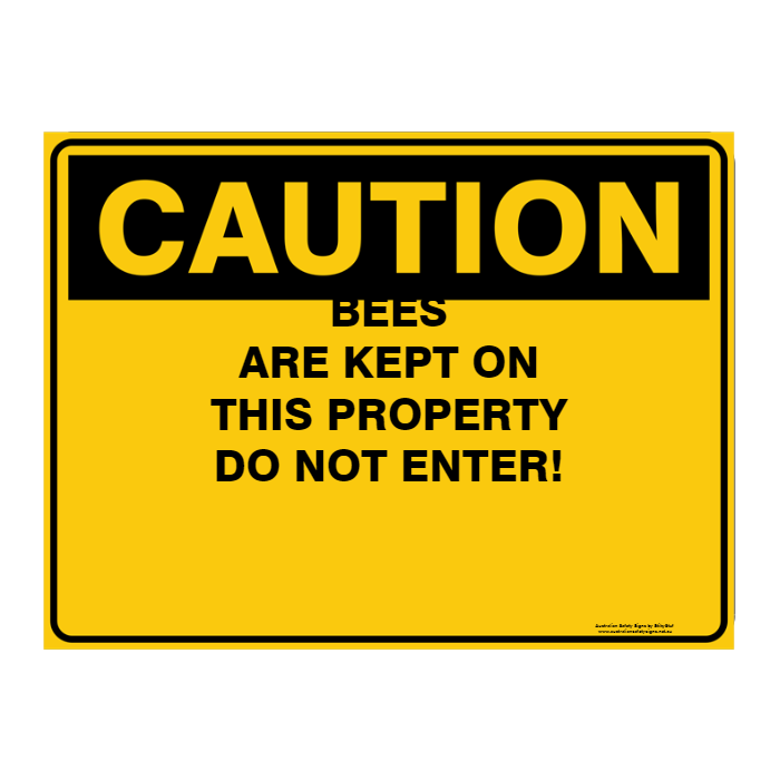 Custom Text Caution Sign