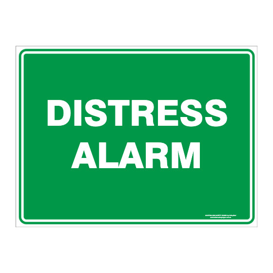 Custom Text Emergency Sign