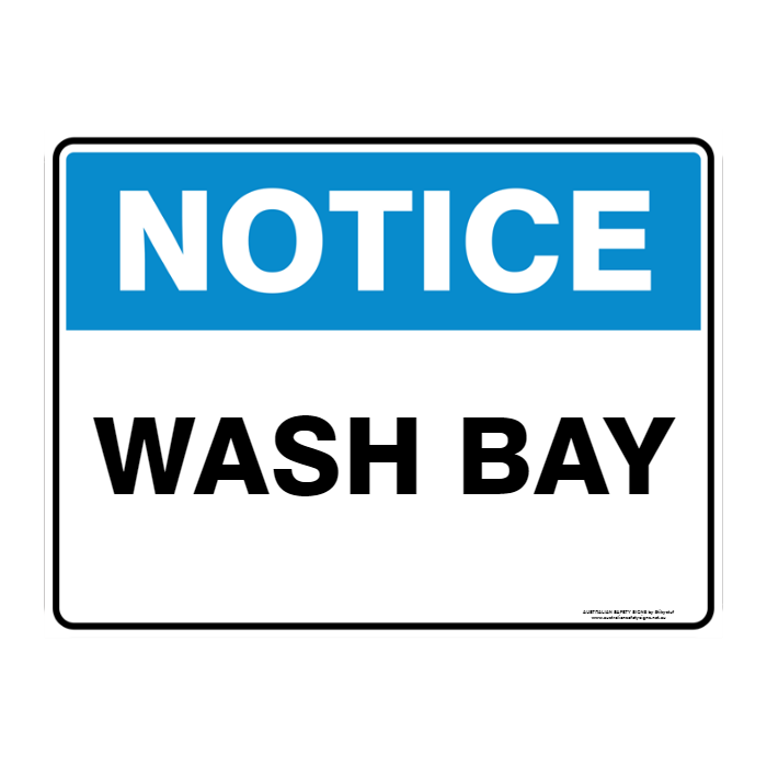 NOTICE CUSTOM TEXT SIGN