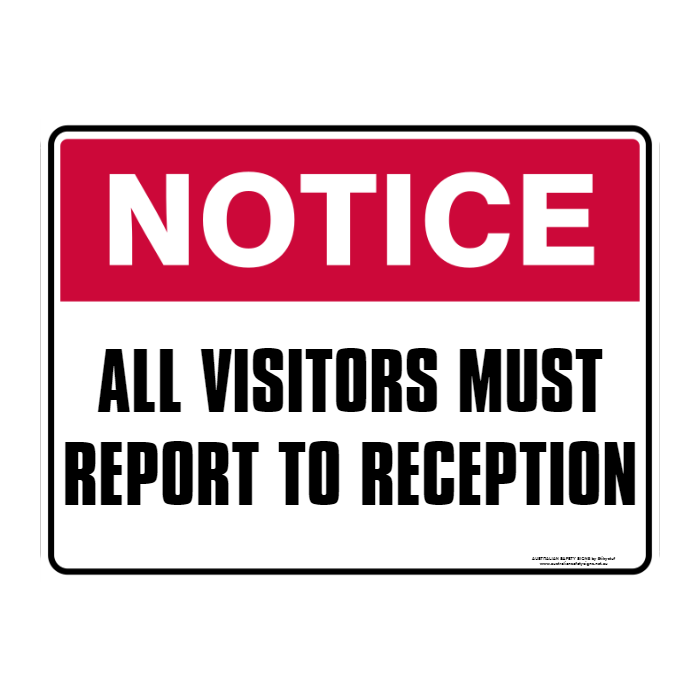 NOTICE CUSTOM TEXT SIGN