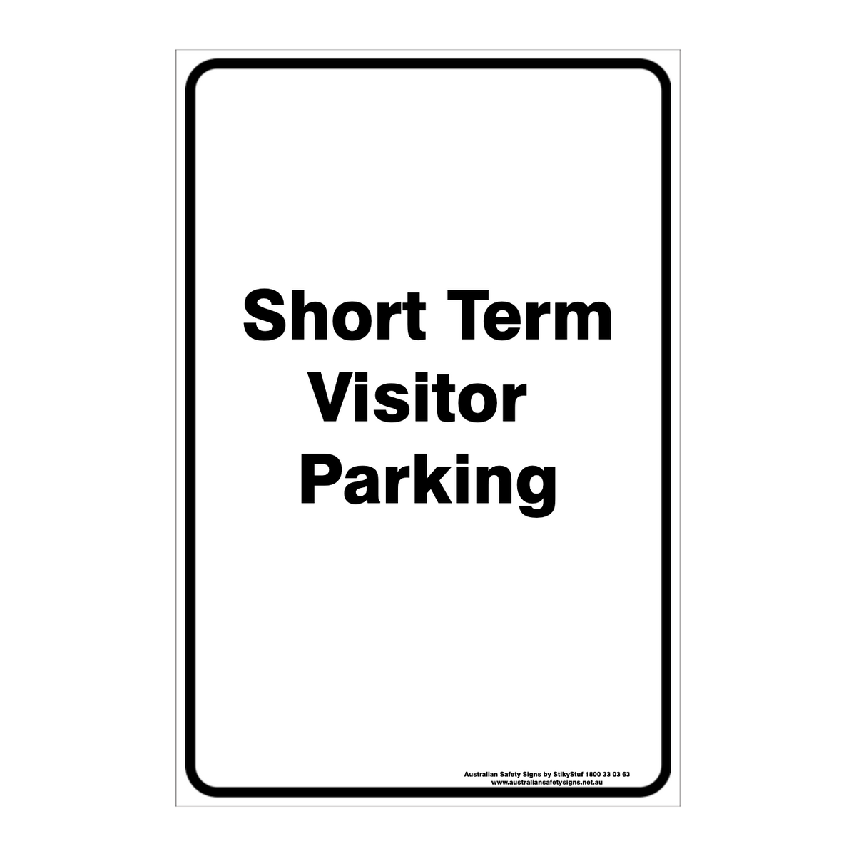 CUSTOM PARKING SIGN