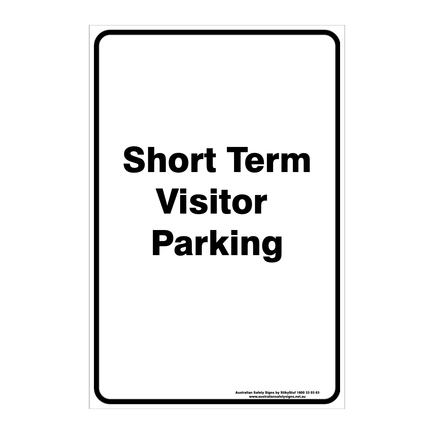 CUSTOM PARKING SIGN