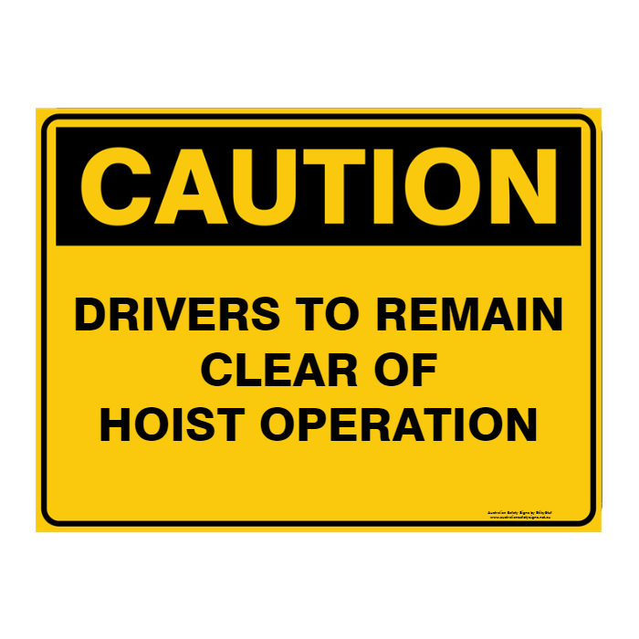 Custom Text Caution Sign