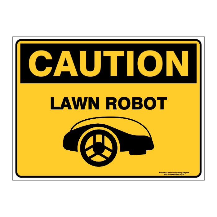 Custom Text Caution Sign