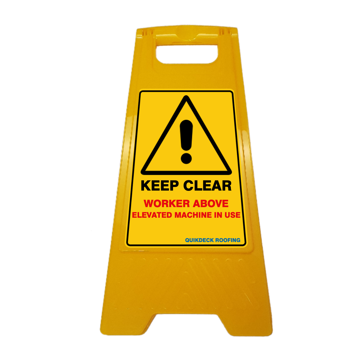 New CUSTOM Your Text Here A-Frame Floor Stand