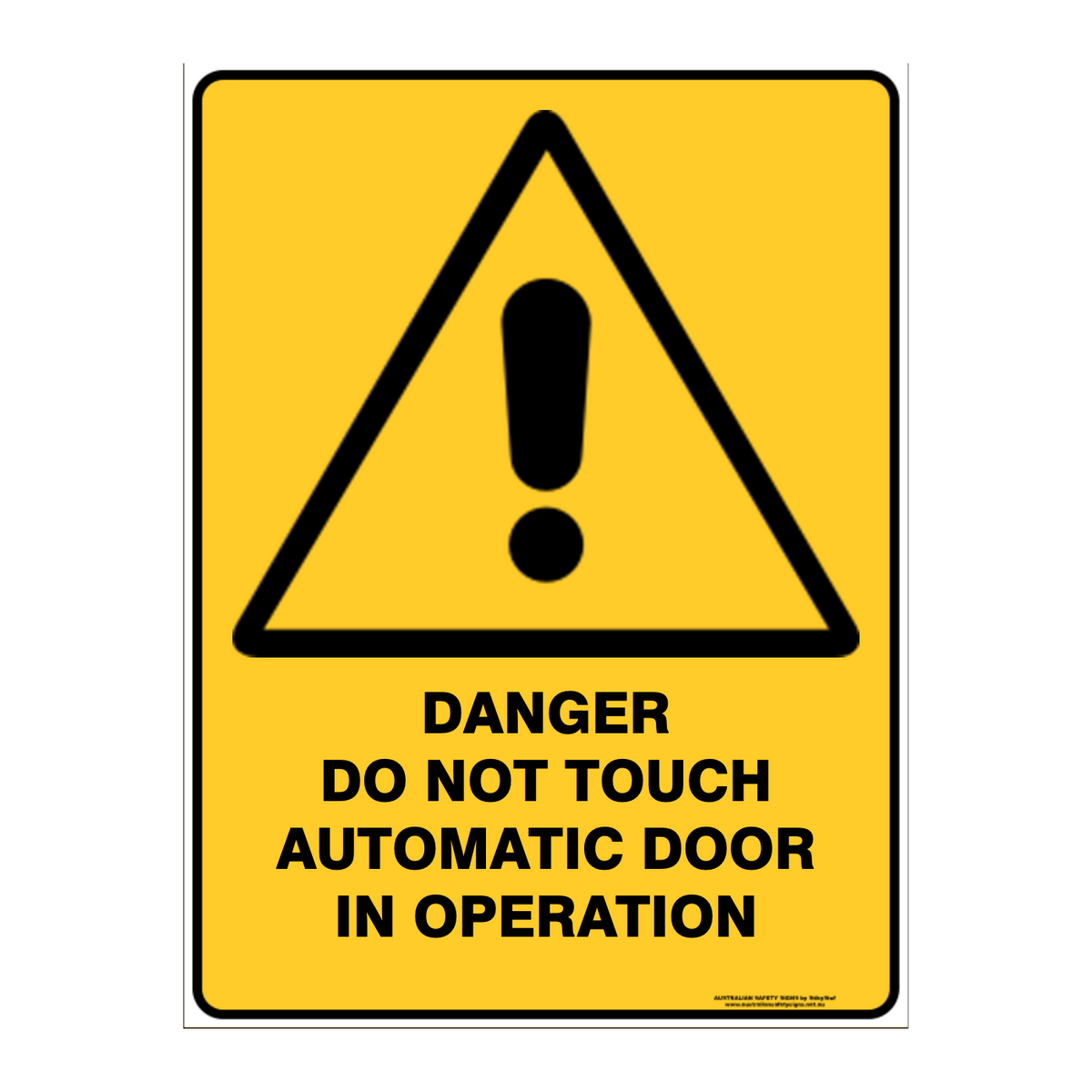 Warning Custom Text Sign