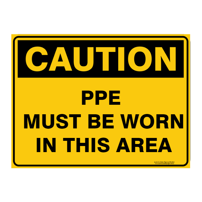 Custom Text Caution Sign