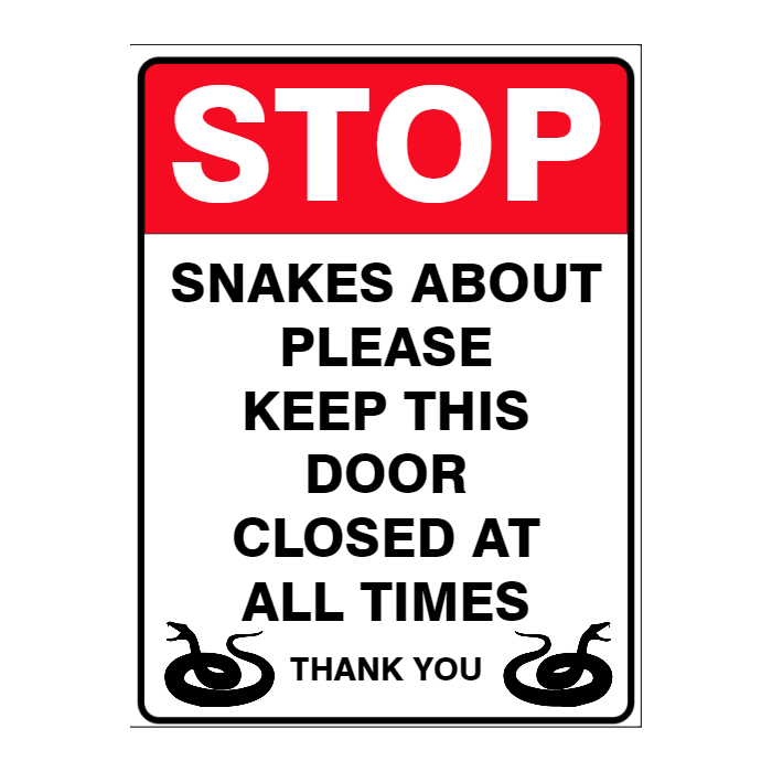 Custom Text Sign Portrait
