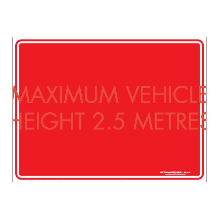 Custom general sign