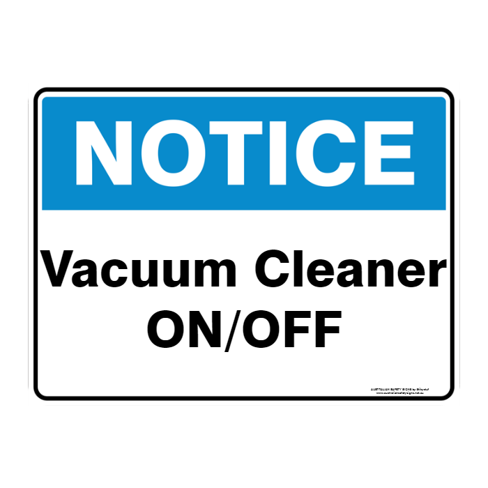 NOTICE CUSTOM TEXT SIGN