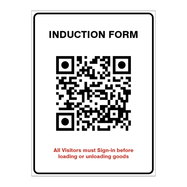 Custom Text Sign Portrait - Australian Safety Signs