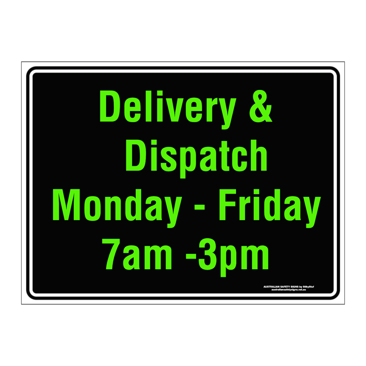 Custom general sign