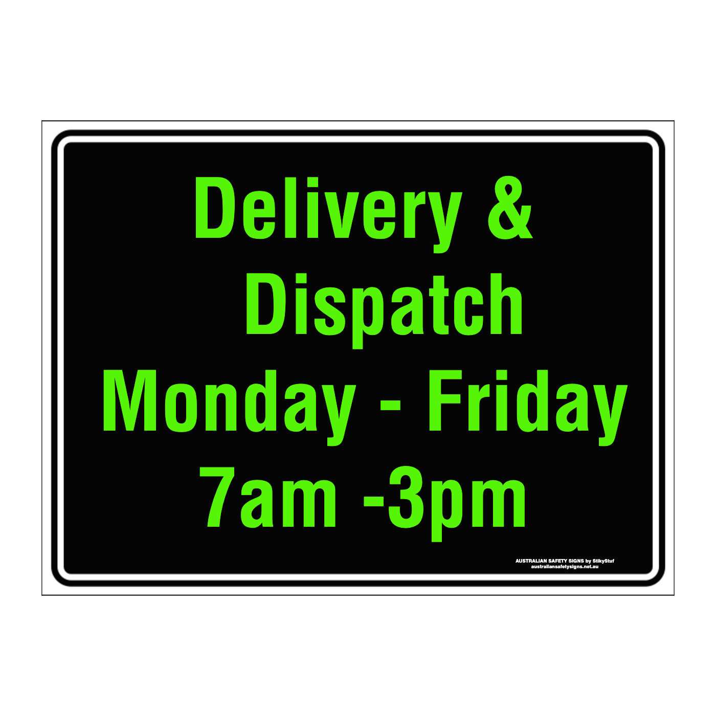 Custom general sign