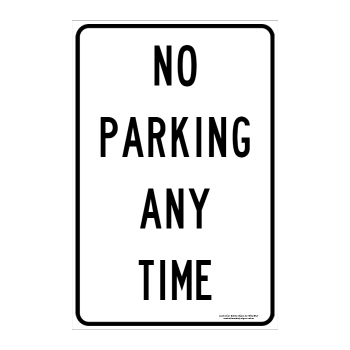 CUSTOM PARKING SIGN