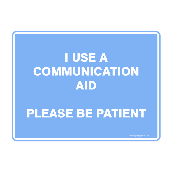 Custom Text Emergency Sign - Australian Safety Signs
