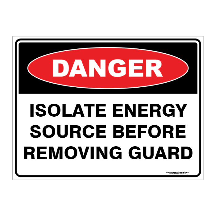 Danger Custom Text Sign