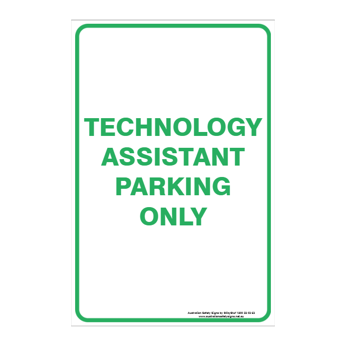 CUSTOM PARKING SIGN