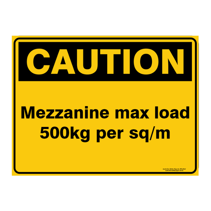 Custom Text Caution Sign