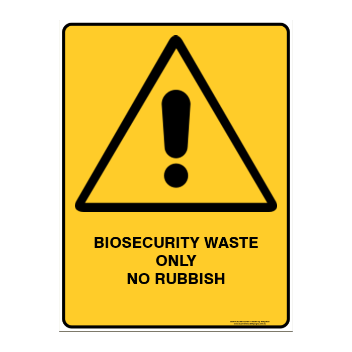 Warning Custom Text Sign