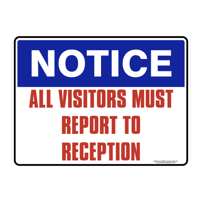 NOTICE CUSTOM TEXT SIGN