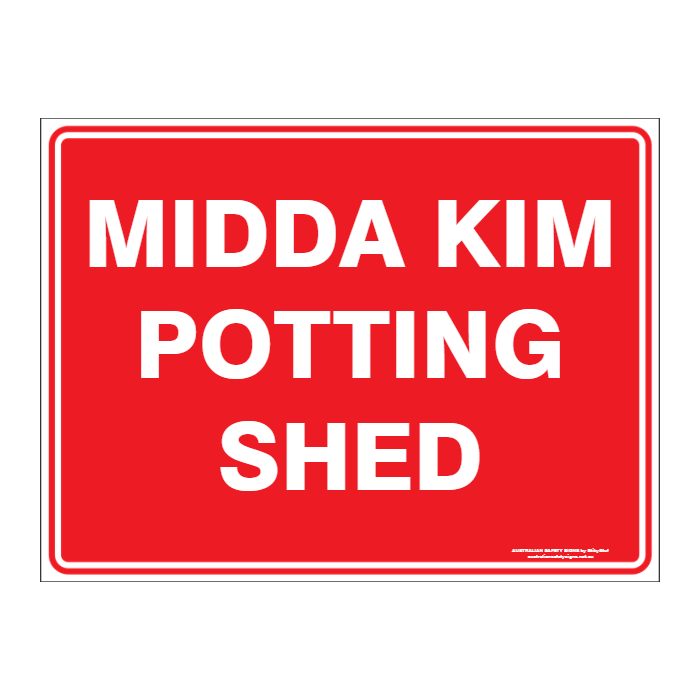Custom general sign